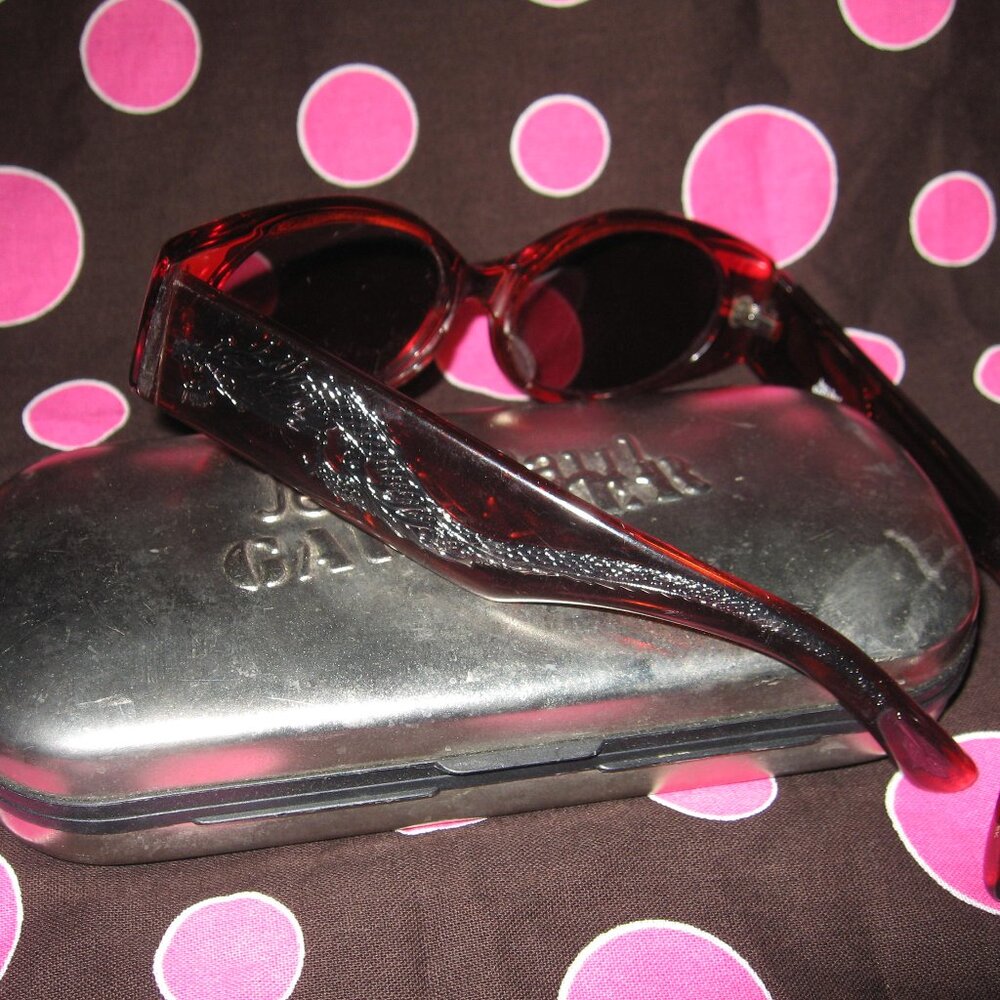 ❤️RARE JEAN PAUL GAULTIER DRAGON Model 56-0021 SUNGLASSES + CASE